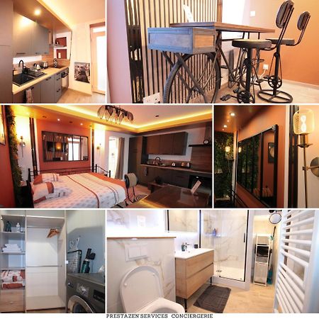 Luxury Studio, Rez De Chaussee, Parking Prive Video Surveillance, Canape Haute Qualite Convertible Couchage 2 Personnes, Centre Ville Proche, Restaurant, Boulangerie 2 Minutes A Pied, Terrasse - 800Metre Carre De Terrain - Gere Par Presta-Zen'Service Verdun-sur-Meuse Dış mekan fotoğraf