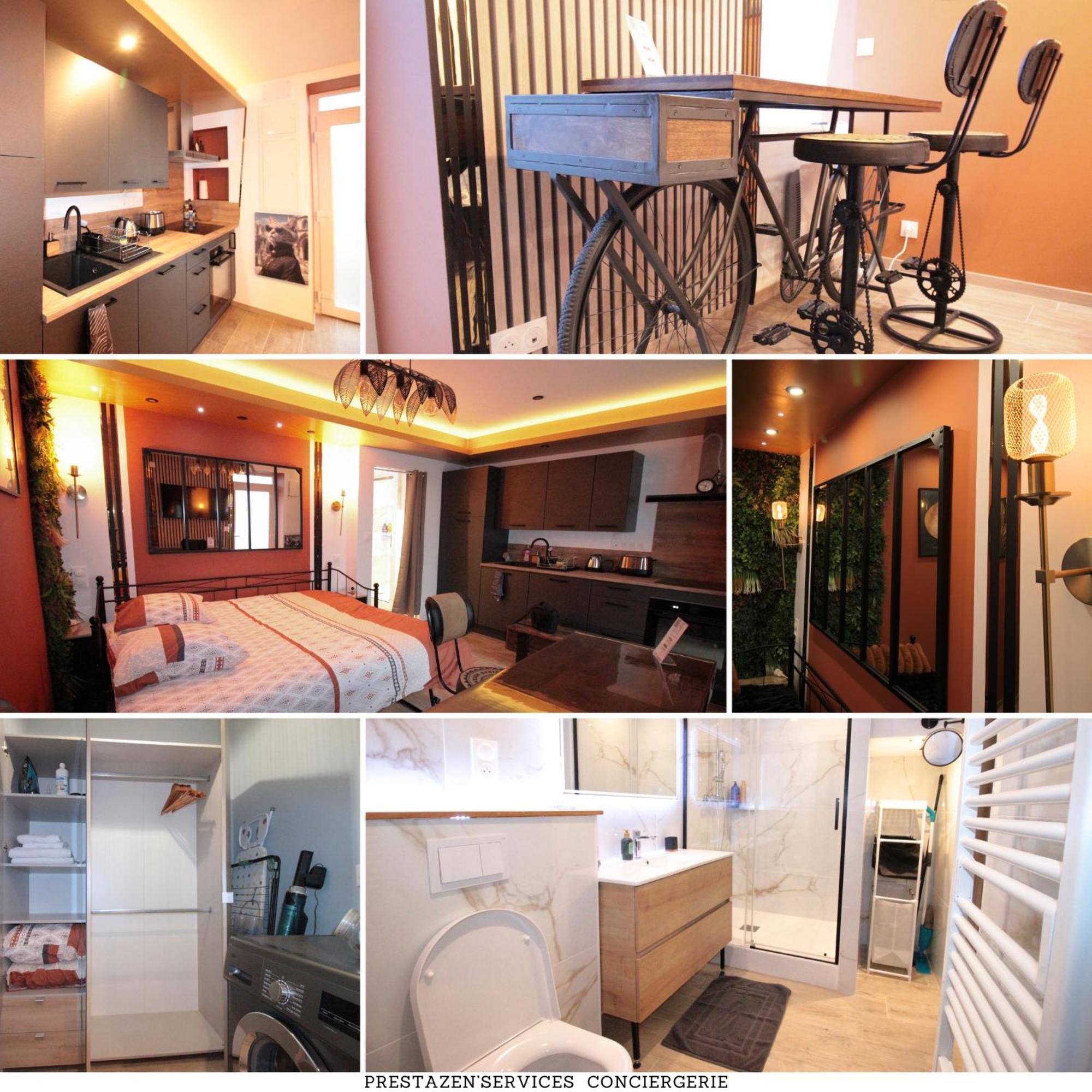 Luxury Studio, Rez De Chaussee, Parking Prive Video Surveillance, Canape Haute Qualite Convertible Couchage 2 Personnes, Centre Ville Proche, Restaurant, Boulangerie 2 Minutes A Pied, Terrasse - 800Metre Carre De Terrain - Gere Par Presta-Zen'Service Verdun-sur-Meuse Dış mekan fotoğraf